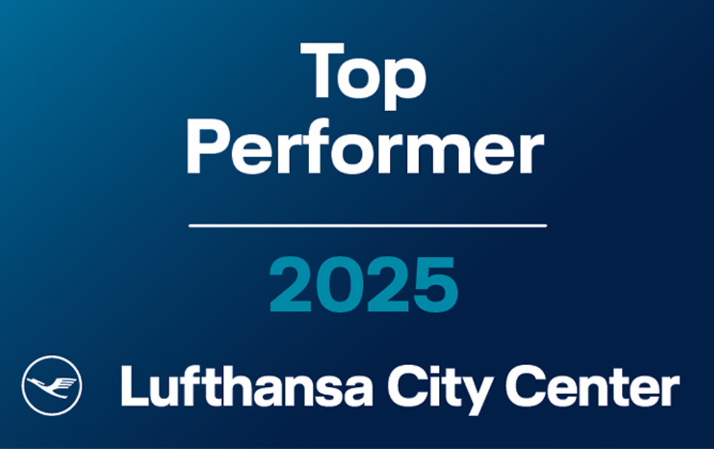 Zertifikat Top Performer Lufthansa City Center