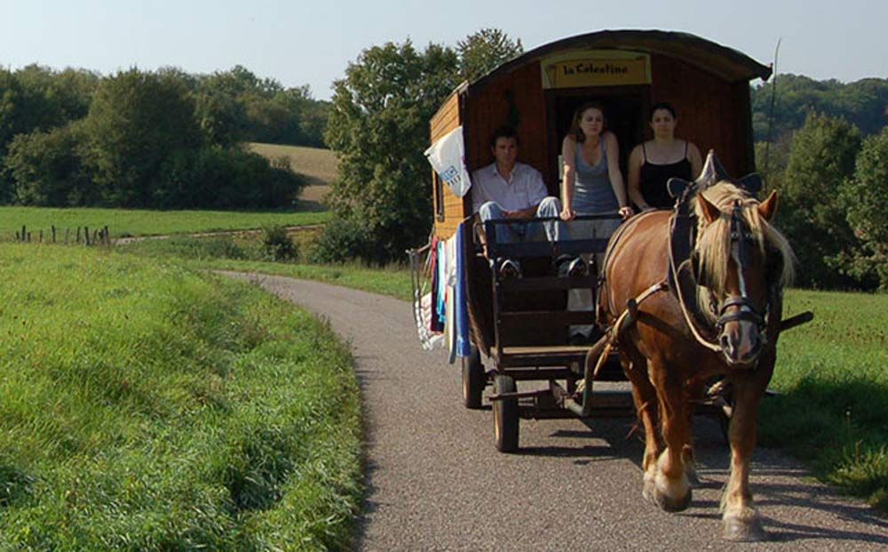 Pferdewagenferien in Frankreich